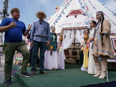 Якутскую музыку представили на главной сцене фестиваля РГО в Москве