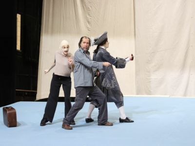 В Русском театре им. Пушкина готовят премьеру комедии дель арте «Венецианские близнецы»