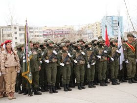 В День Победы ветераны боевых действий почтили память героев в Якутске
