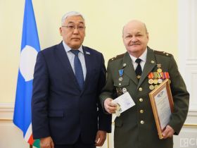 В Якутске наградами отметили участников ликвидации аварии на Чернобыльской АЭС