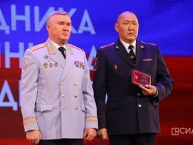 На страже правопорядка: в Якутске чествовали сотрудников МВД