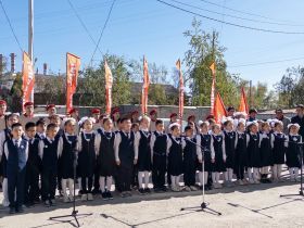 Лампадки с частичками Вечного огня передали ветеранам в Якутске