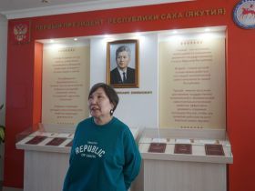 Представители национально-культурных объединений побывали на родине первого президента Якутии