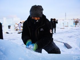 В Якутске стартовал основной этап конкурса ледовых скульптур «Бриллианты Якутии»