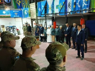 31-й отряд добровольцев «Боотур» из Якутии направился в зону СВО