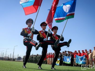 В Якутске стартовал республиканский слет юнармейцев