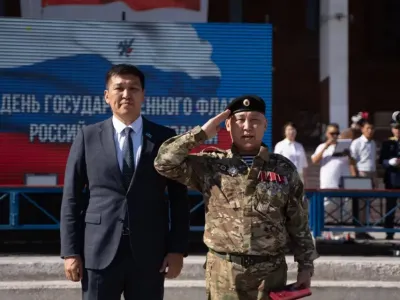 Якутских бойцов отметили государственными наградами в День Государственного флага