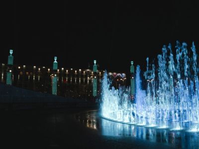 В Якутске фонтан на площади Республики заиграет под праздничные песни