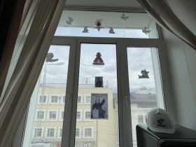 Управление госстройжилнадзора Якутии приняло участие в акции «Окна Победы»