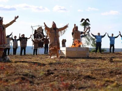 Этнокомплекс для эвенкийских обрядов и ритуалов создали в Оленекском районе