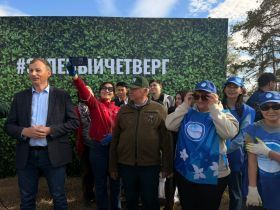 Якутяне высадили 600 сосен для геоглифа «Победа-80»