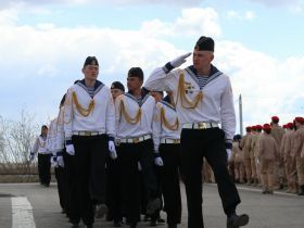 В Якутске определили лучший юнармейский отряд