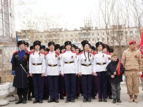 В День Победы ветераны боевых действий почтили память героев в Якутске