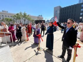 В Монголии открылась выставка изделий из конского волоса якутских мастеров