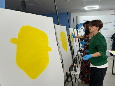 Мастер-класс по уличной живописи состоялся в Якутске