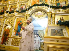 В Якутске провели Божественную литургию в честь Рождества Христова