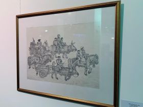 «Ожившая песнь Олонхо»: в Якутске открылась выставка к 95-летию Владимира Карамзина