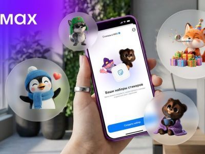 МАХ начал тестировать создание стикеров вместе с авторами публичных каналов